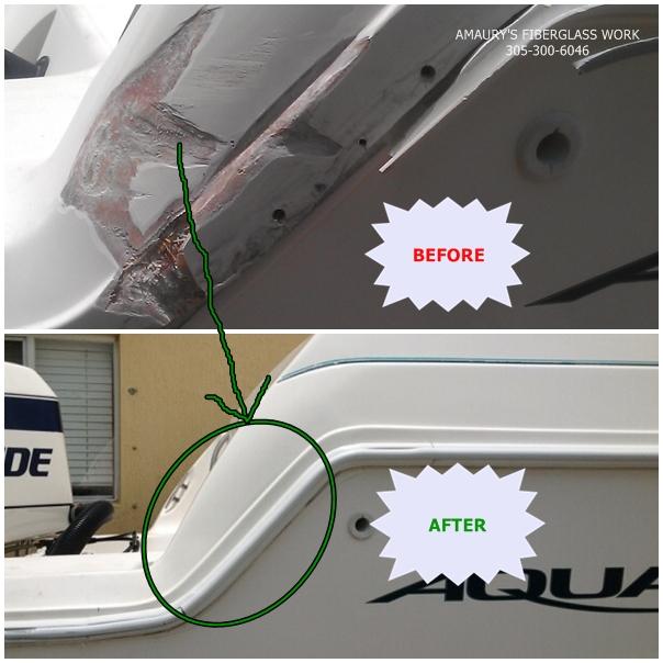 Amaury's Fiberglass and Gelcoat Repair Boats, Yacht, Jet skis, pools